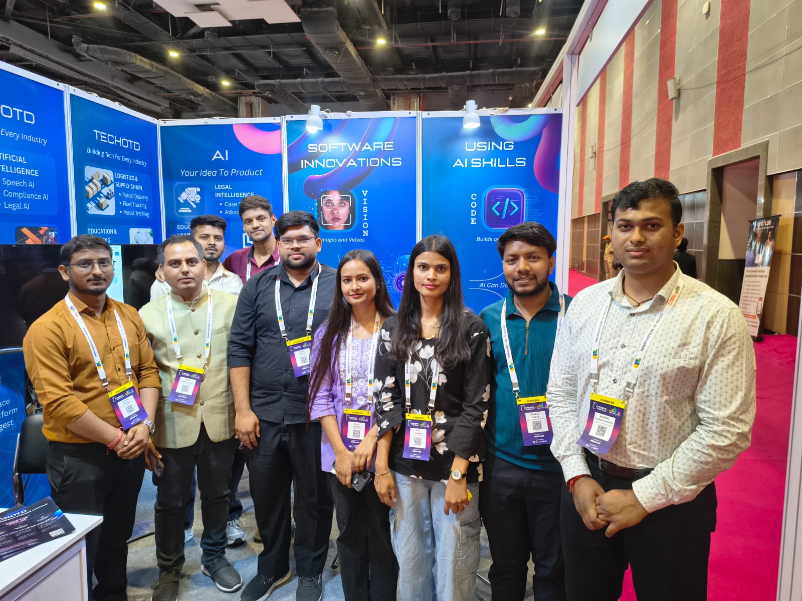 Day 3 engagement with expo attendees