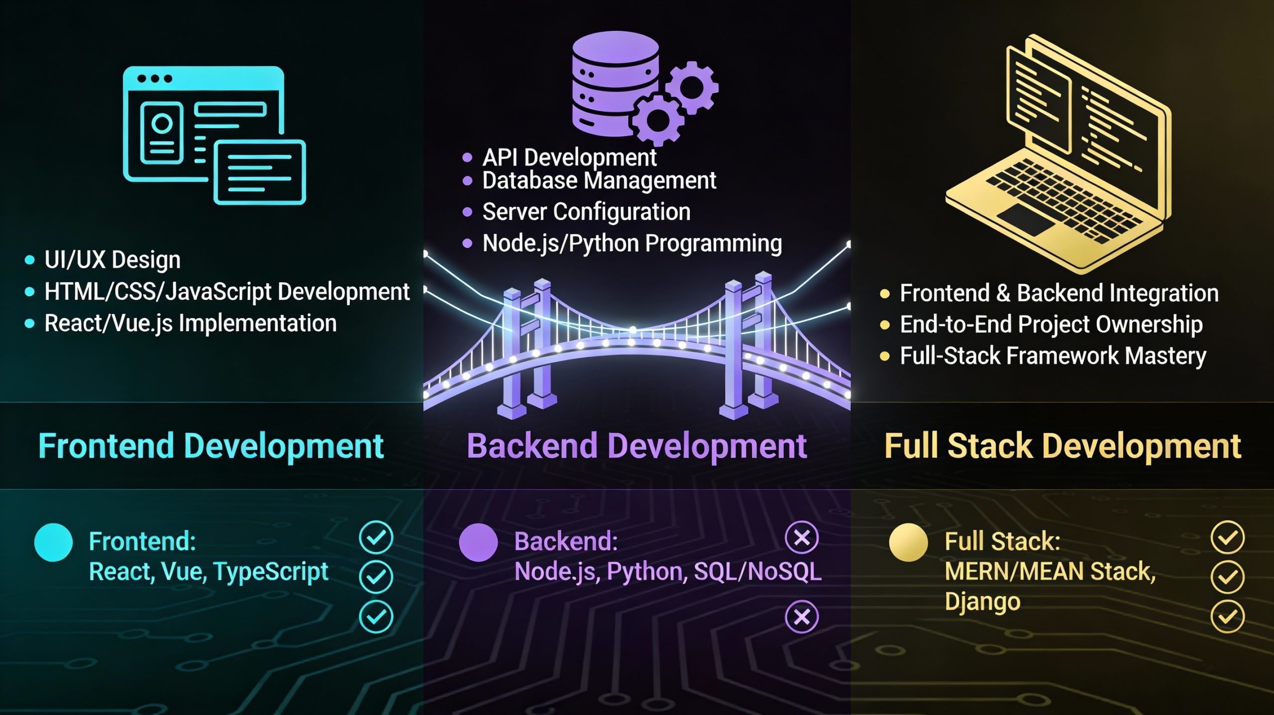 Electric Vehicles Blog Frontend vs Backend vs Full Stack Development: A ...