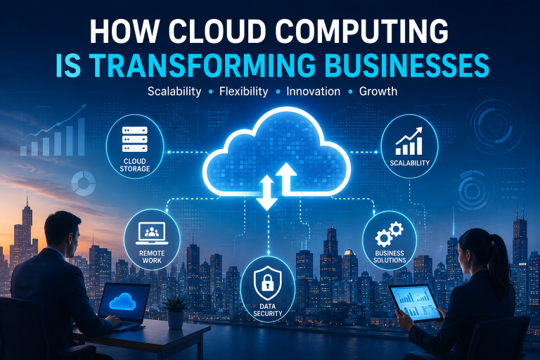 Cloud computing technology helping businesses with scalability, flexibility and digital transformation