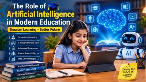 Students using technology for interactive learning and engagement